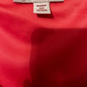 Gently Used Orange Lace Dress.